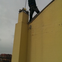 deshollinado de chimenea